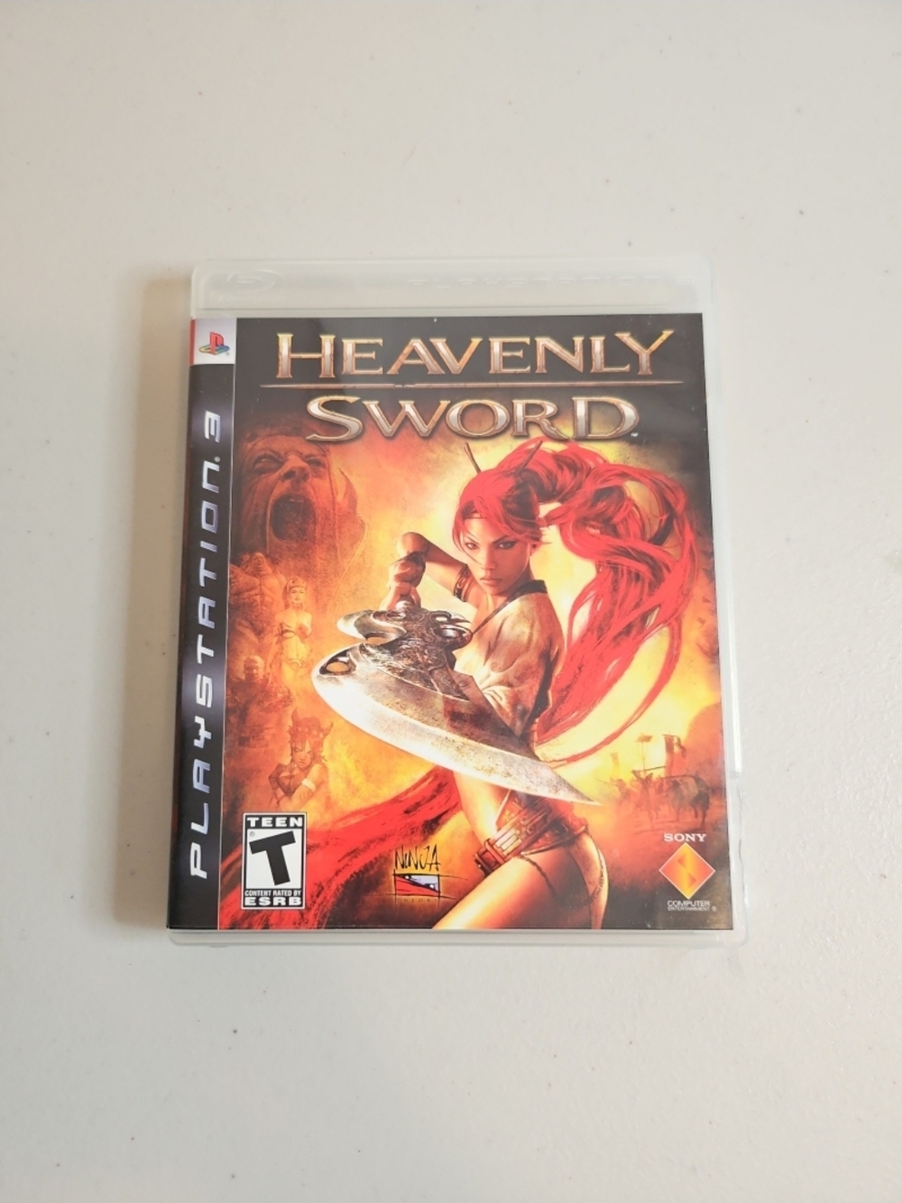 Heavenly Sword Sony PlayStation 3 Action Adventure Game Manual NTSC T-Teen 2007